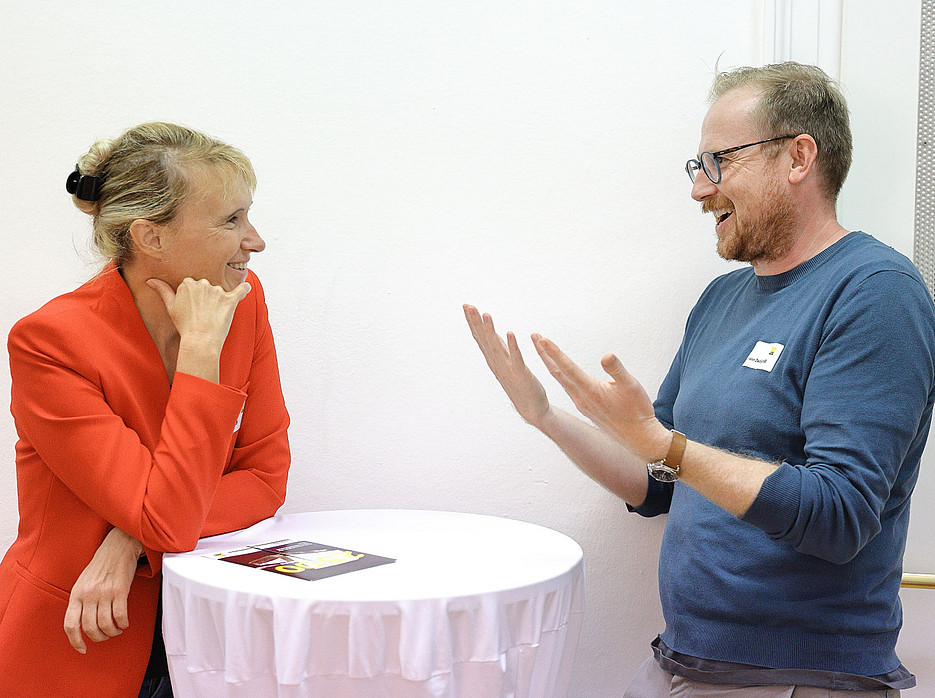 Alumni im Gespräch ©Stefan Obermeier