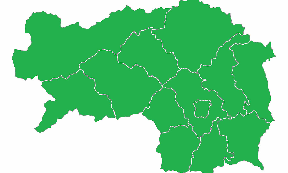 Land Steiermark Karte
