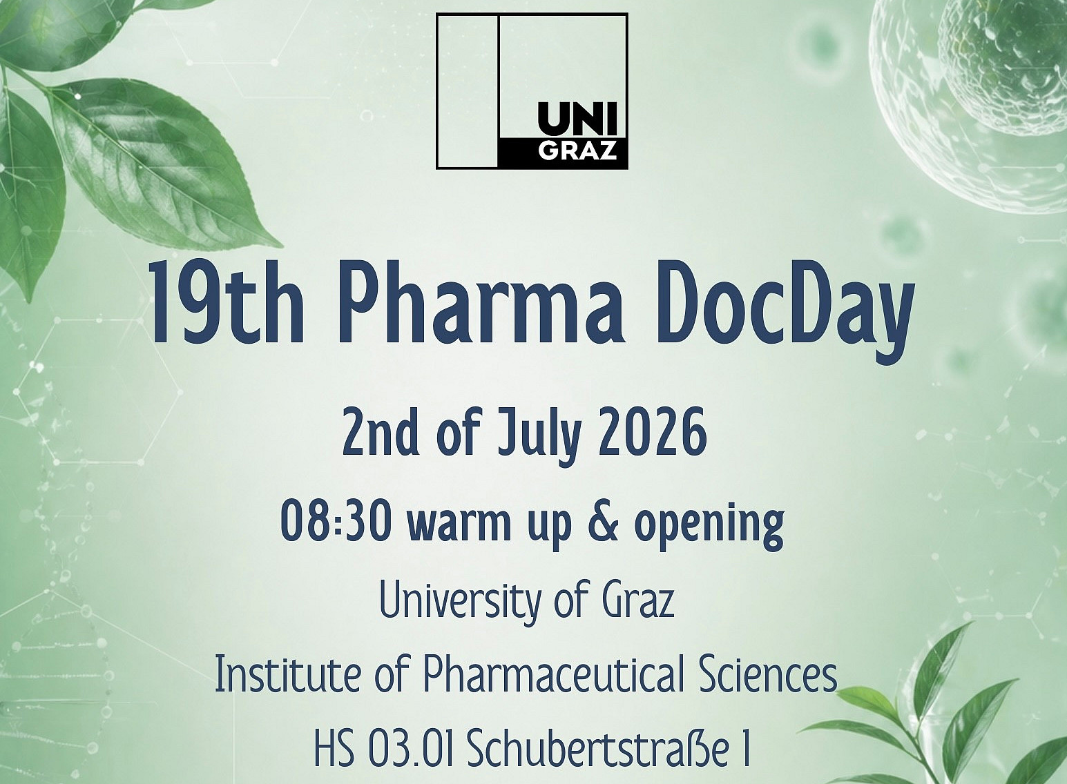 Poster für 19. DocDay am 2. Juli 2026 