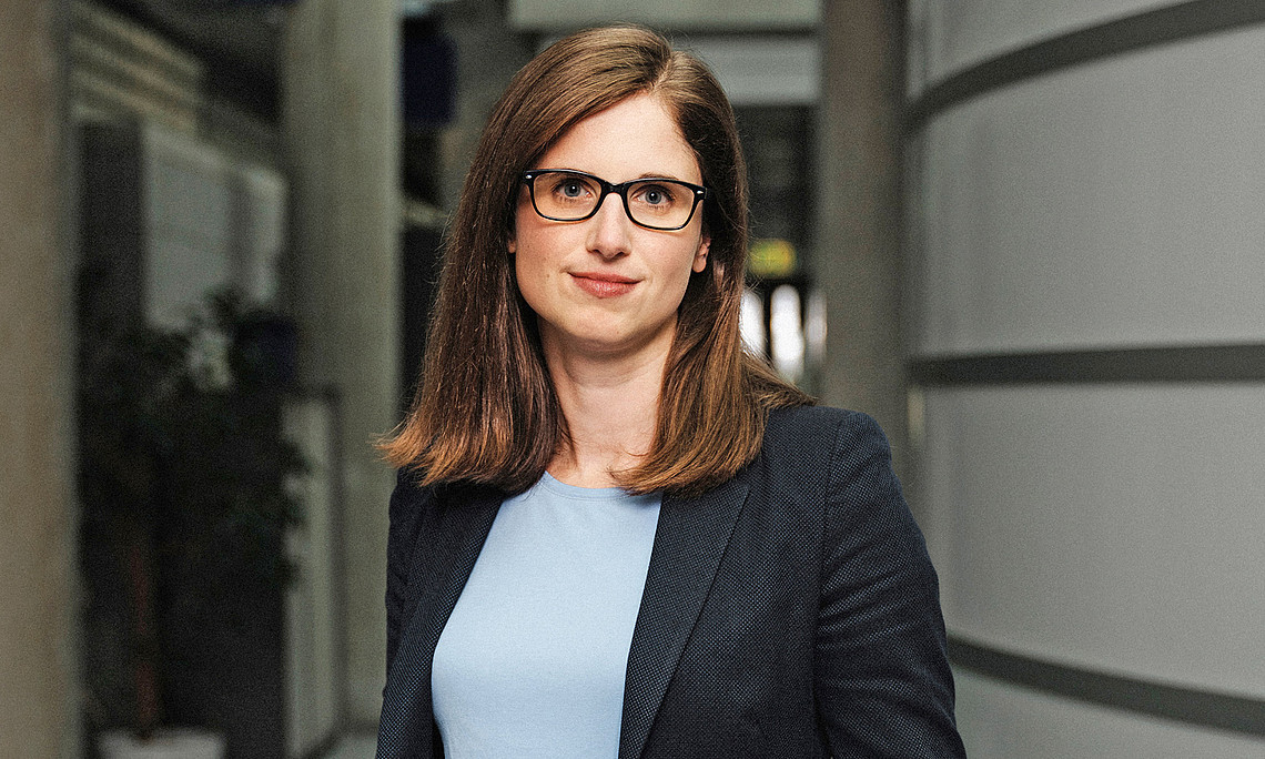 Porträt der Politikwissenschaftlerin Katrin Praprotnik