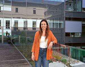 Raquel Gonzalez de Vega, Forscherin an der Uni Graz. ©Uni Graz/Schweiger