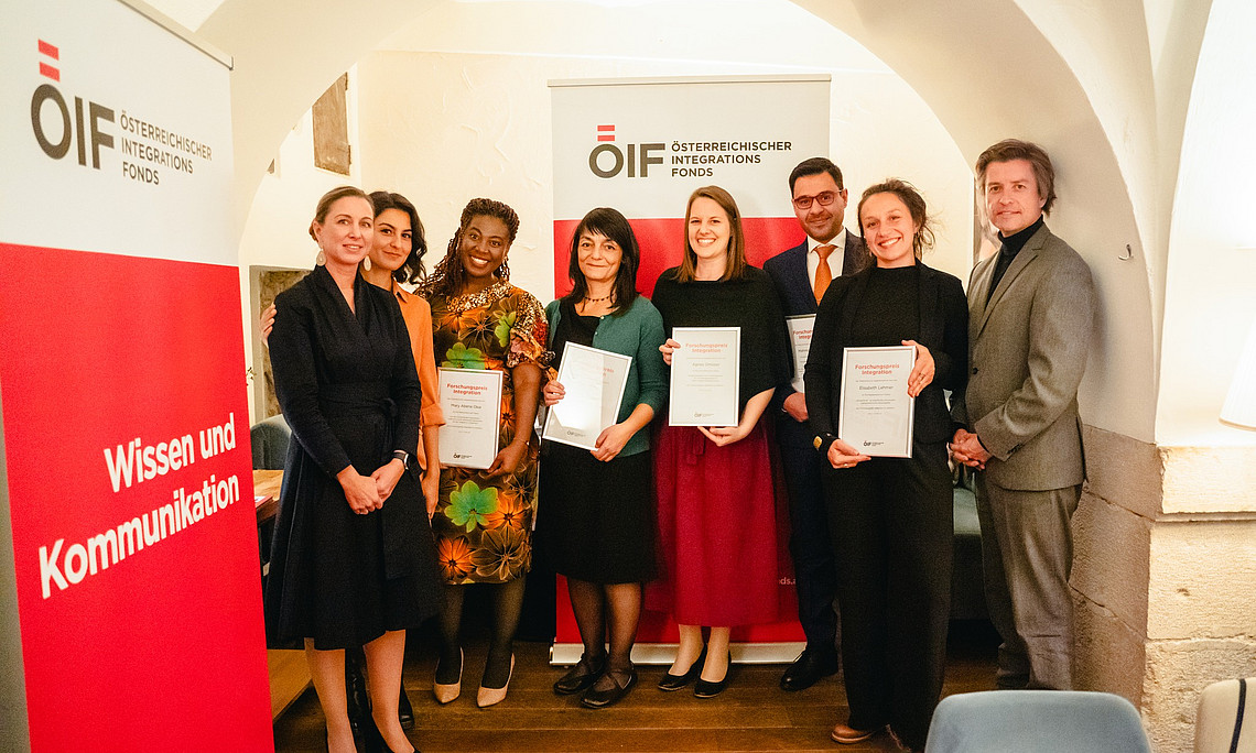 Preistträger:innen des Forschungspreises des Österrichischen Integrationsfonds