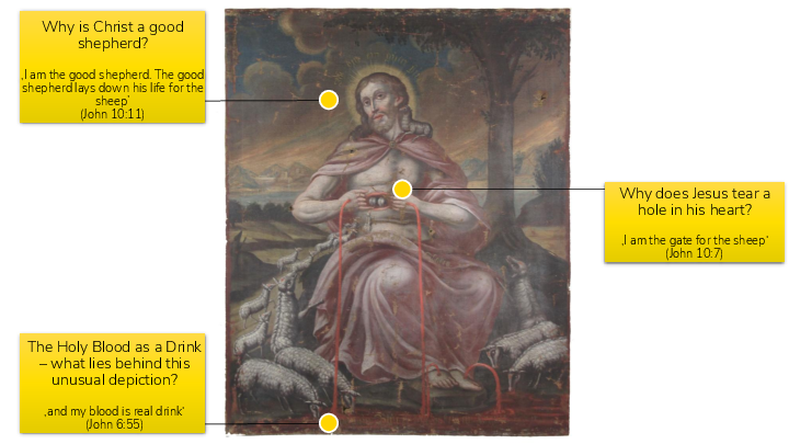 Christ as the Good Shepherd ©Universitätsmuseen