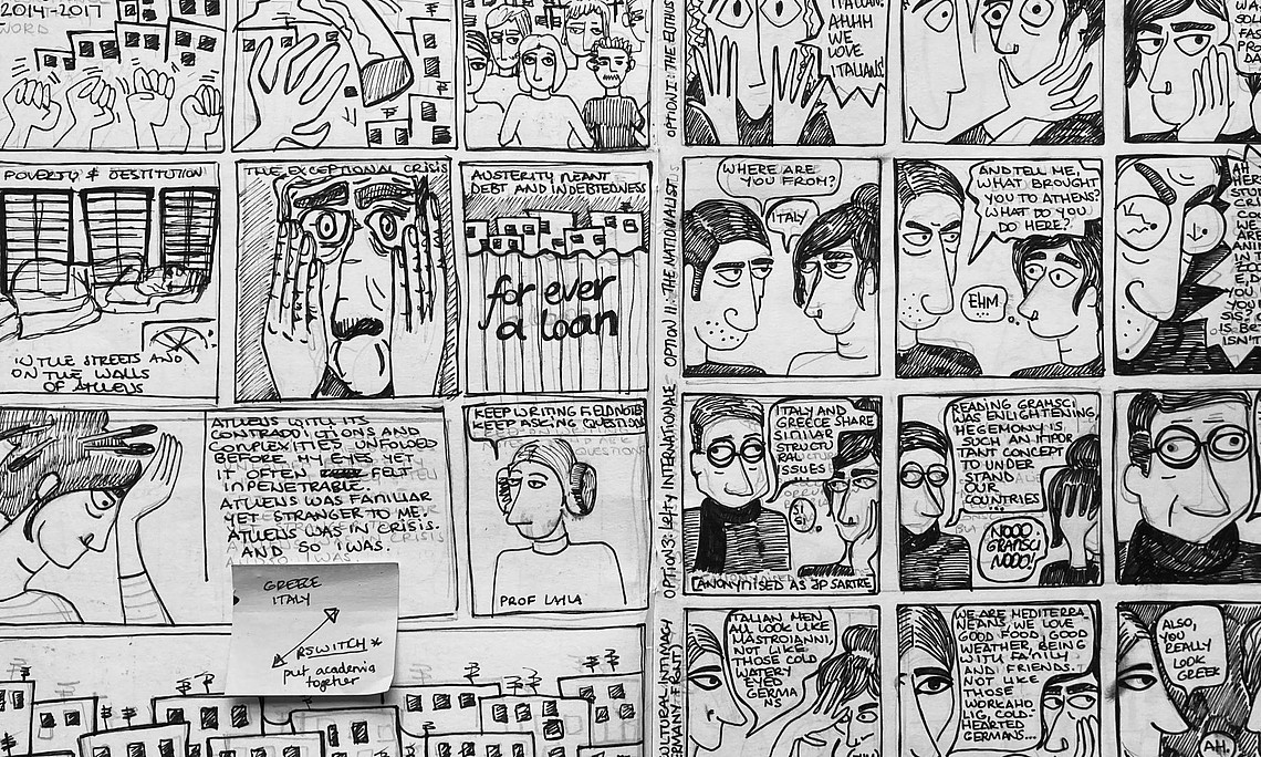 Szene aus Graphic Novel