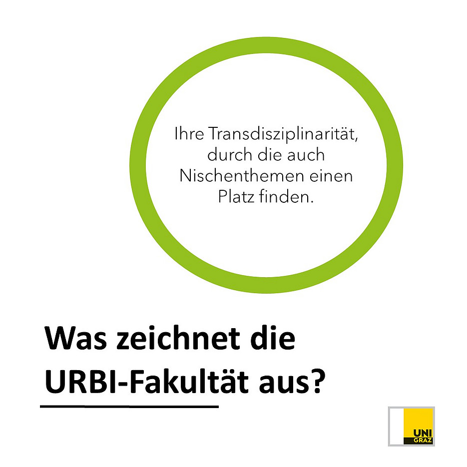 Was zeichnet die URBI-Fakultät aus? Ihre Transdisziplinarität, durch die auch Nischenthemen einen Platz finden. 