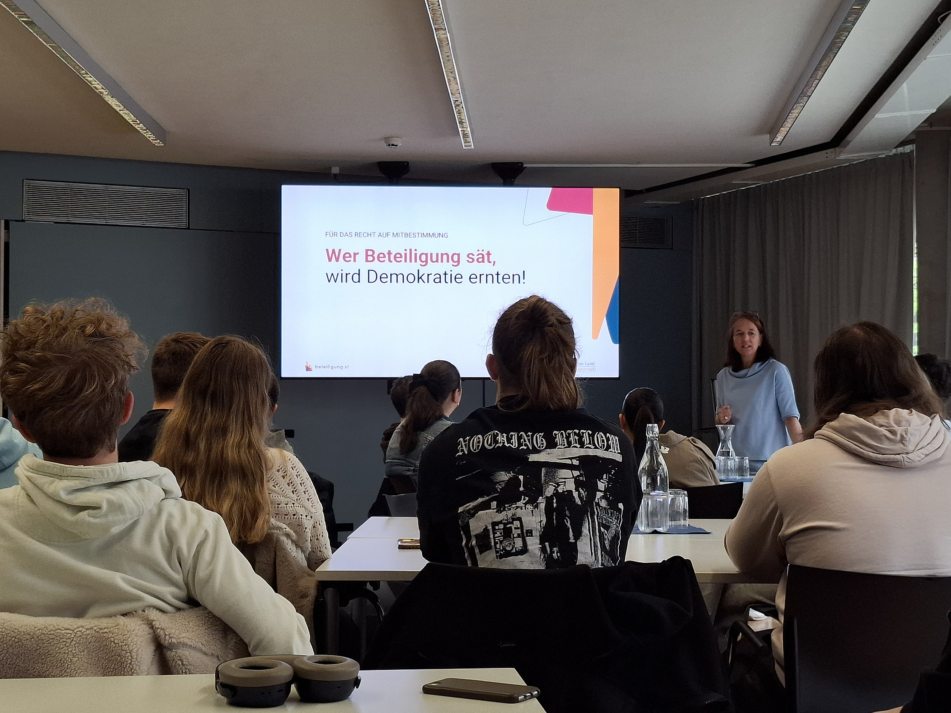 Studierende besuchten beteiligung.st 