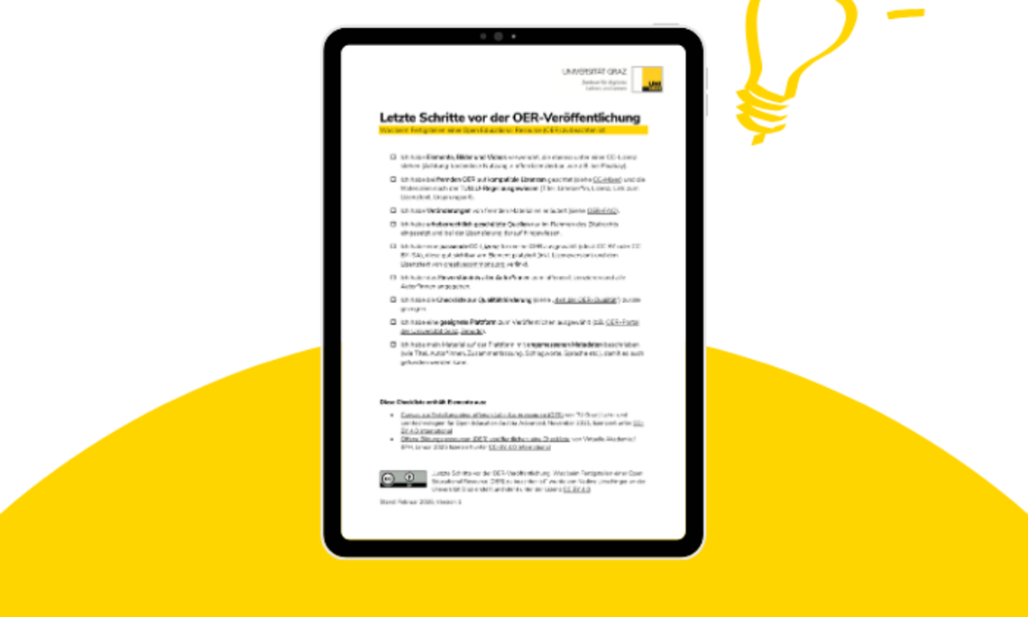 Zierbild OER-Checkliste
