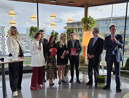 Team Graz - Platz 3 im Moot Court-Bundesfinale 