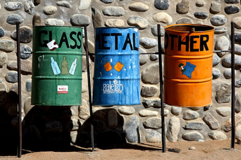 In Sachen Mülltrennung sind die ÖsterreicherInnen international vorn dabei. Foto: La-Liana  / pixelio.de.