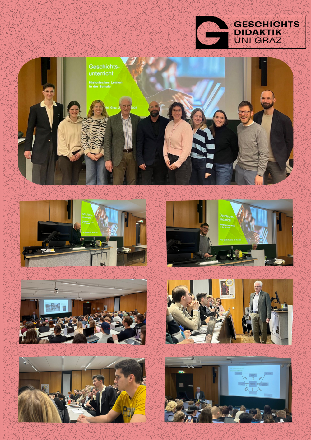 Vortrag: Geschichtsunterricht. Historisches Lernen in der Schule 