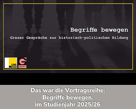 Vortragsreihe: Begriffe bewegen. 2025/26 
