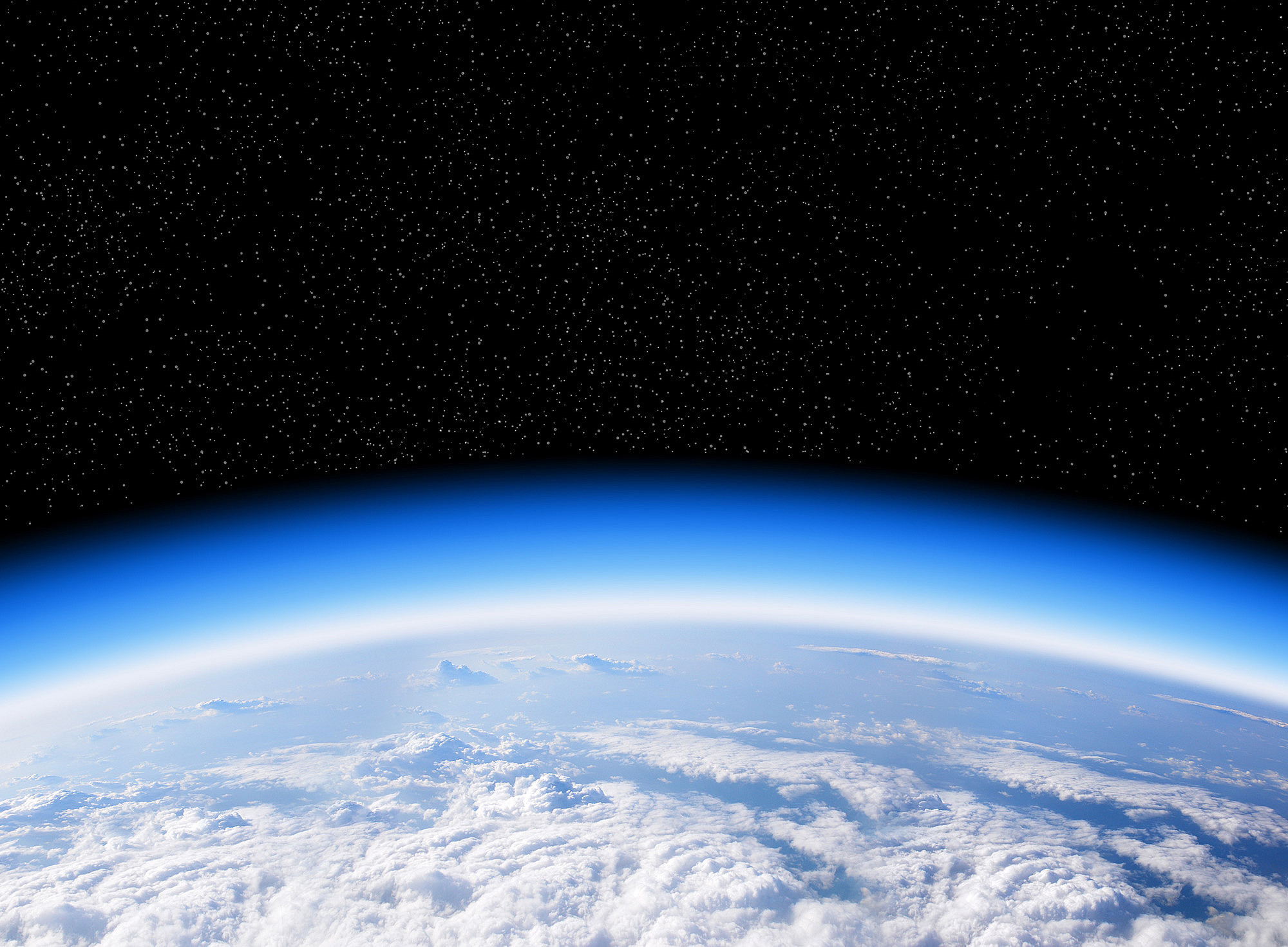 Ozone layer from space view of planet Earth ©studio023 - stock.adobe.com