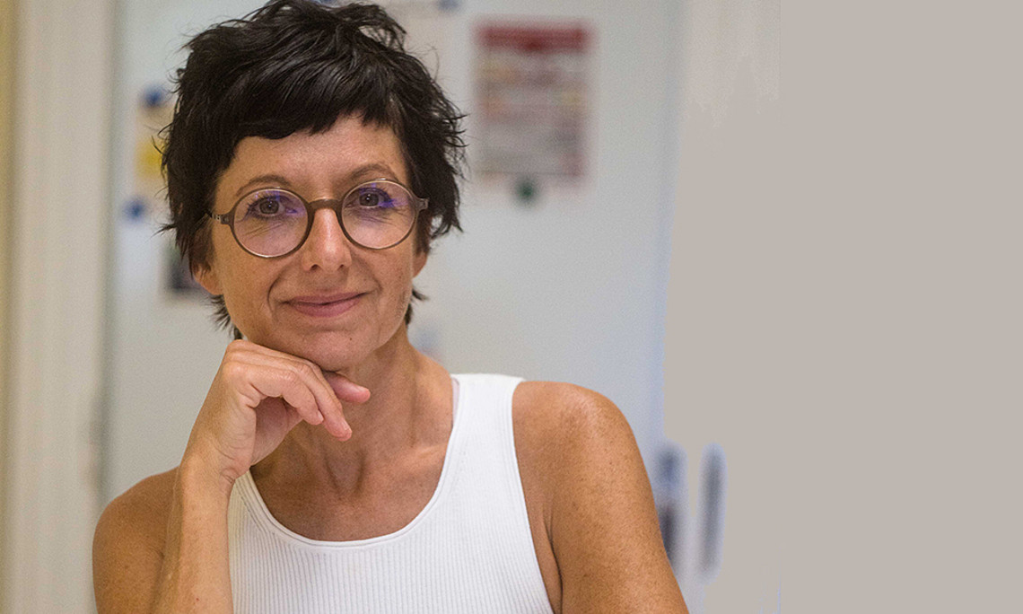 Karin Sorko ist Office Managerin am Institut für Physik. Foto: Viktoria Sorko