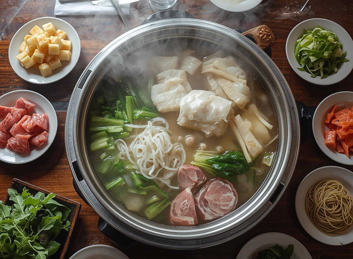 Shabu Shabu Kochkurs Graz ©Mit Canva AI generiert.