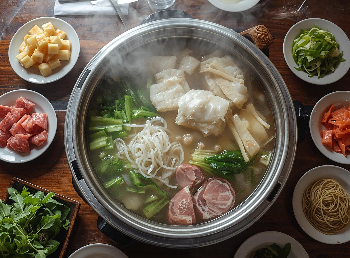 Shabu Shabu Kochkurs Graz ©Mit Canva AI generiert.