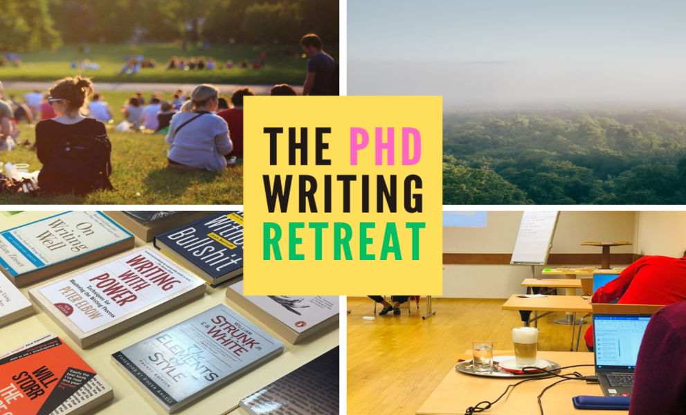 Writing Retreat Photocollage