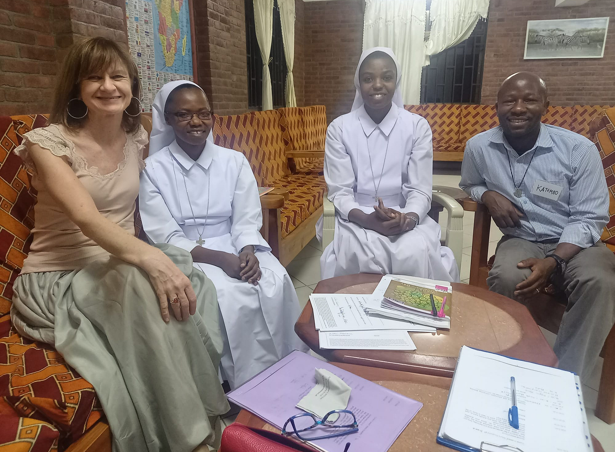 Maria Elisabeth Aigner im Lumen Christi Institute ©Maria Elisabeth Aigner