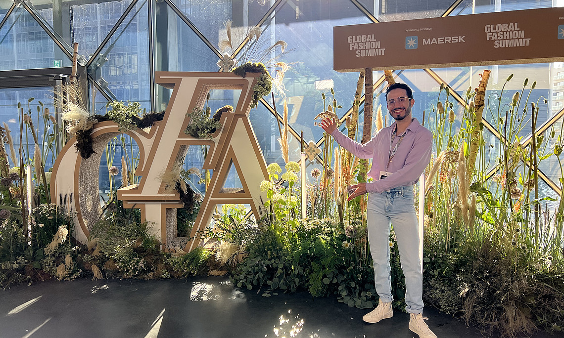 Pedro Ferreira at the Global Fashion Summit