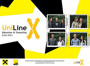 UniLine poster ©Uni Graz / Riebenbauer