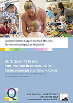 Cover Begleitheft Gute Qualität in der Bildung und Betreuung von Kleinstkindern sichtbar machen