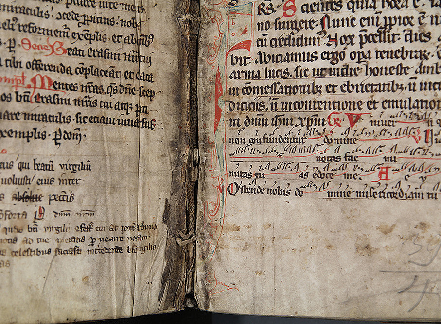 Missale aus dem Chorherrenstift Seckau ©Uni Graz/Restaurierung