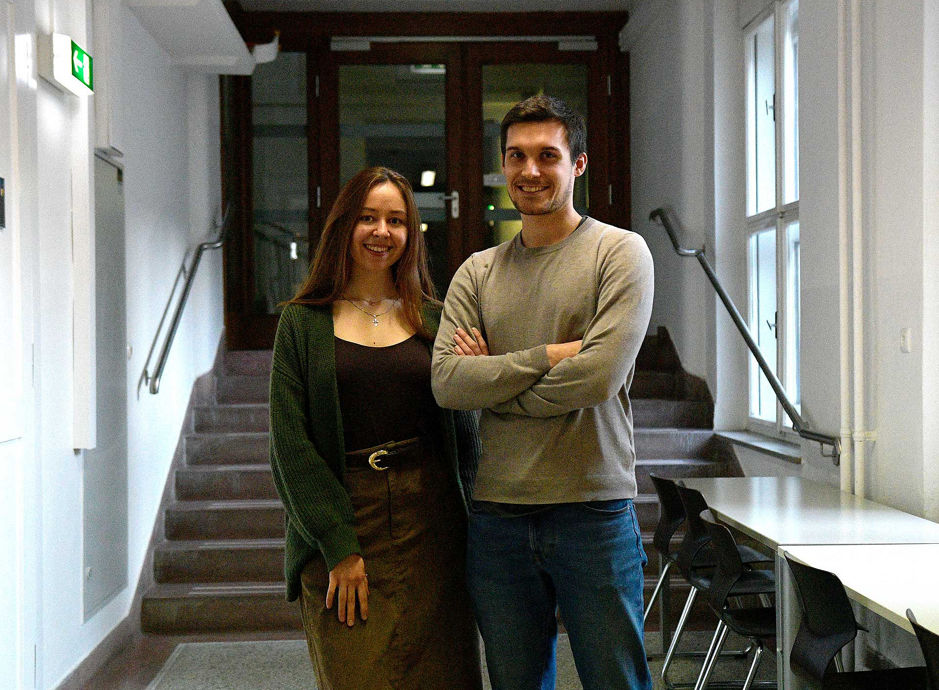 Diana Shakirova und Christoph Stockinger 