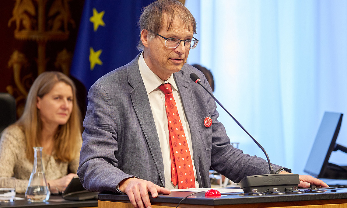 Bernd Wieser am Rednerpult