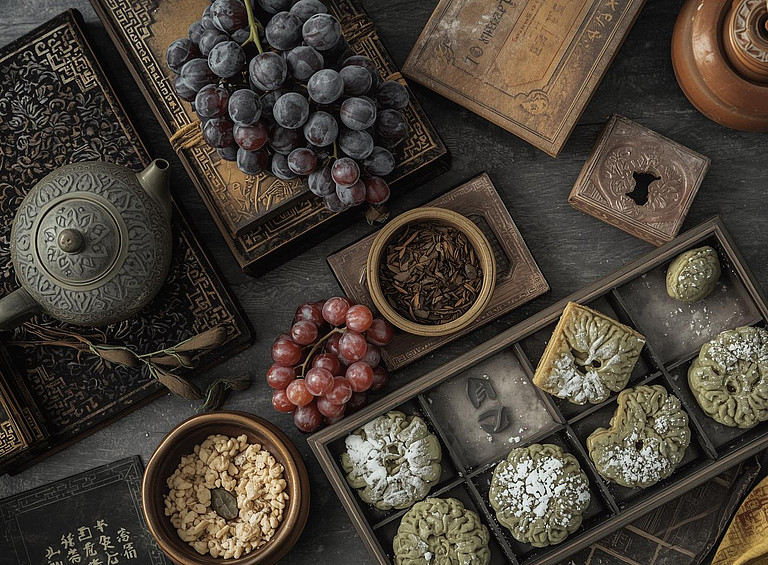 Chinesische Teestunde im Geschmackslabor