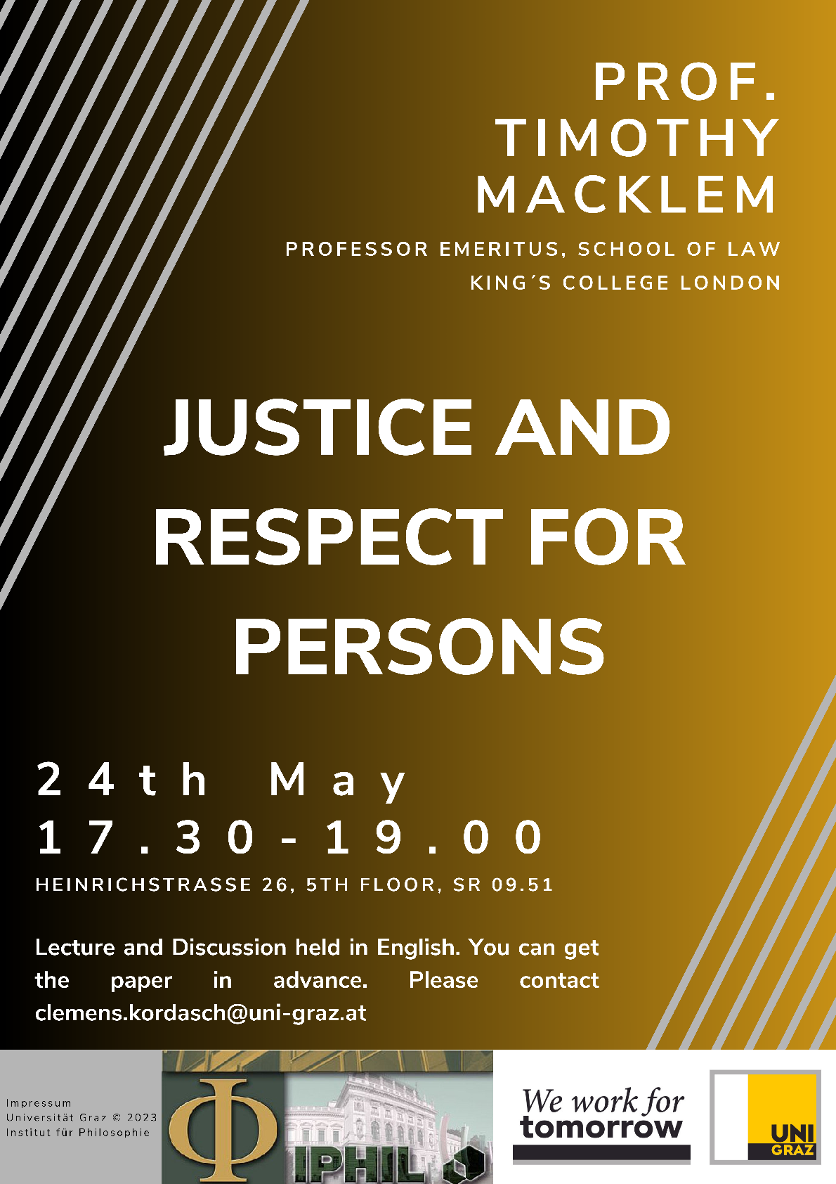 Tim Macklem - Justice and Respect for Persons 