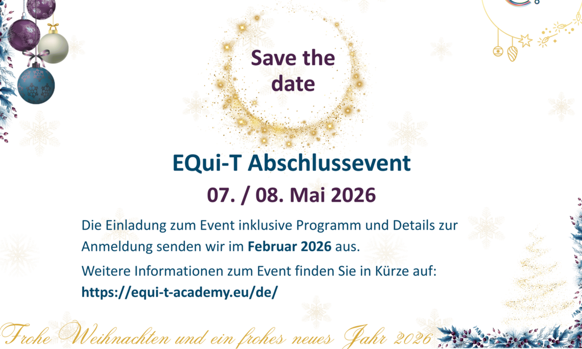 Save the date EQui-T