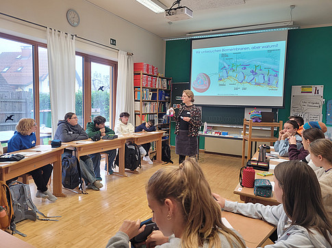 BioPhyCom Workshop in der de La Tour Schule Leibnitz 