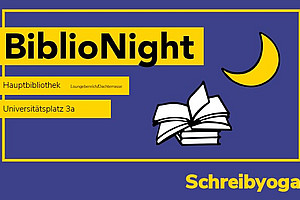 Logo BiblioNight Schreibyoga