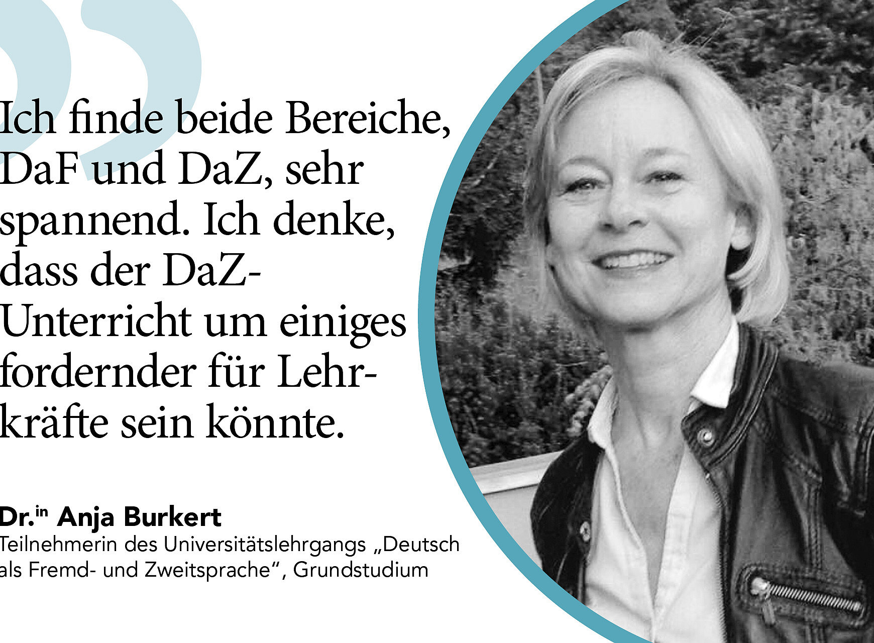 Statement zu DAF-DAZ von Anja Burkert 