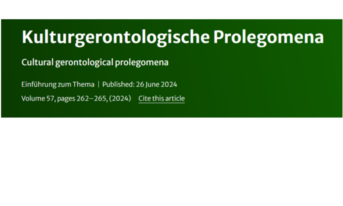 Special Issue Geron 