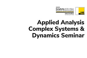 applied analysis complex systems and dynamics seminar