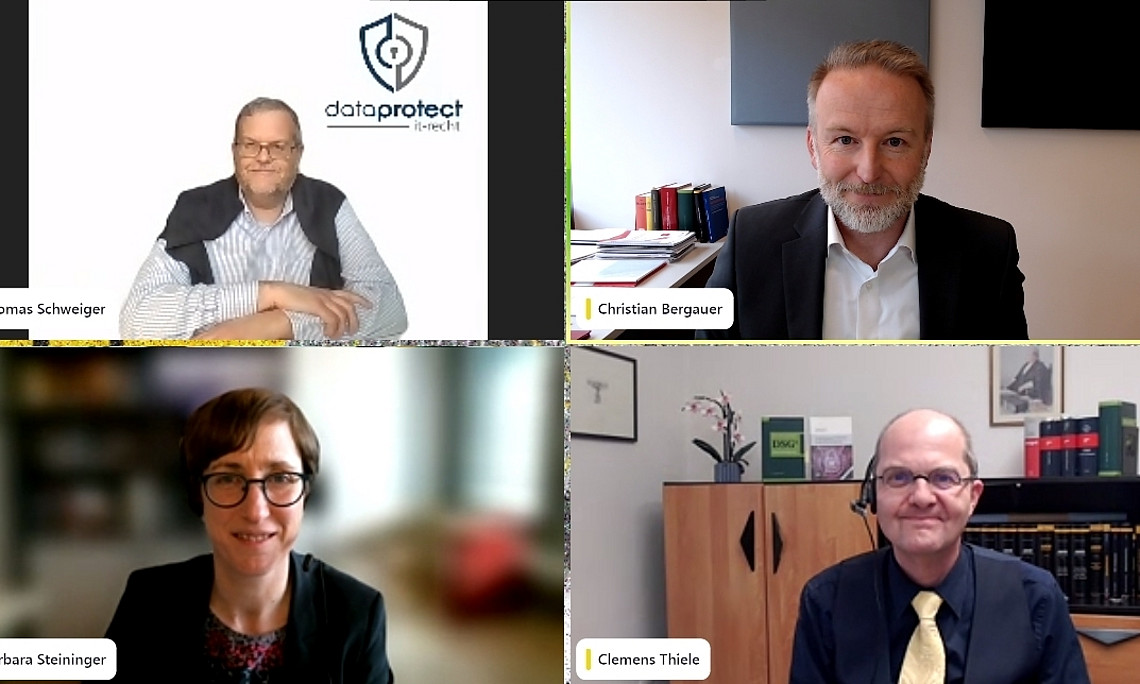 Schweiger, Bergauer, Steininger, Thiele, Graz Data Protection Talks, Data protection aspects of Google® Fonts, Department of the Foundations of Law, REWI University of Graz.