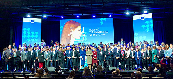 17 Hochschul-Allianzen, 114 Pionierinnen, 24 Mitgliedstaaten – wir sind European Universities! Foto: Arqus Alliance. 