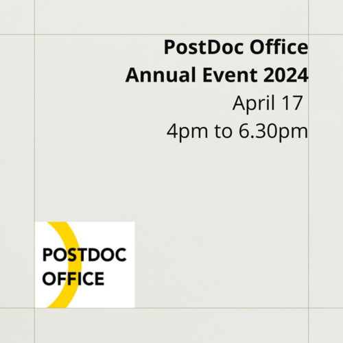 Annual Event of the PostDoc Office 2024 Information und Service für