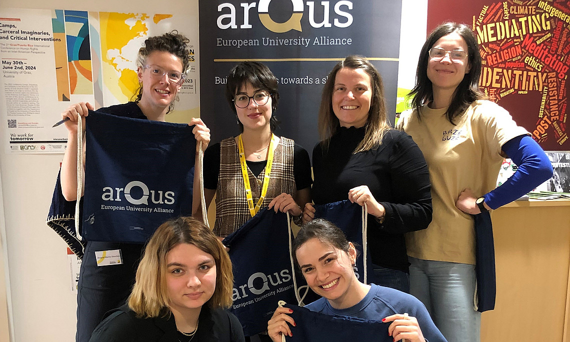 Presenters of the Arqus Student Co-Project/Workshop