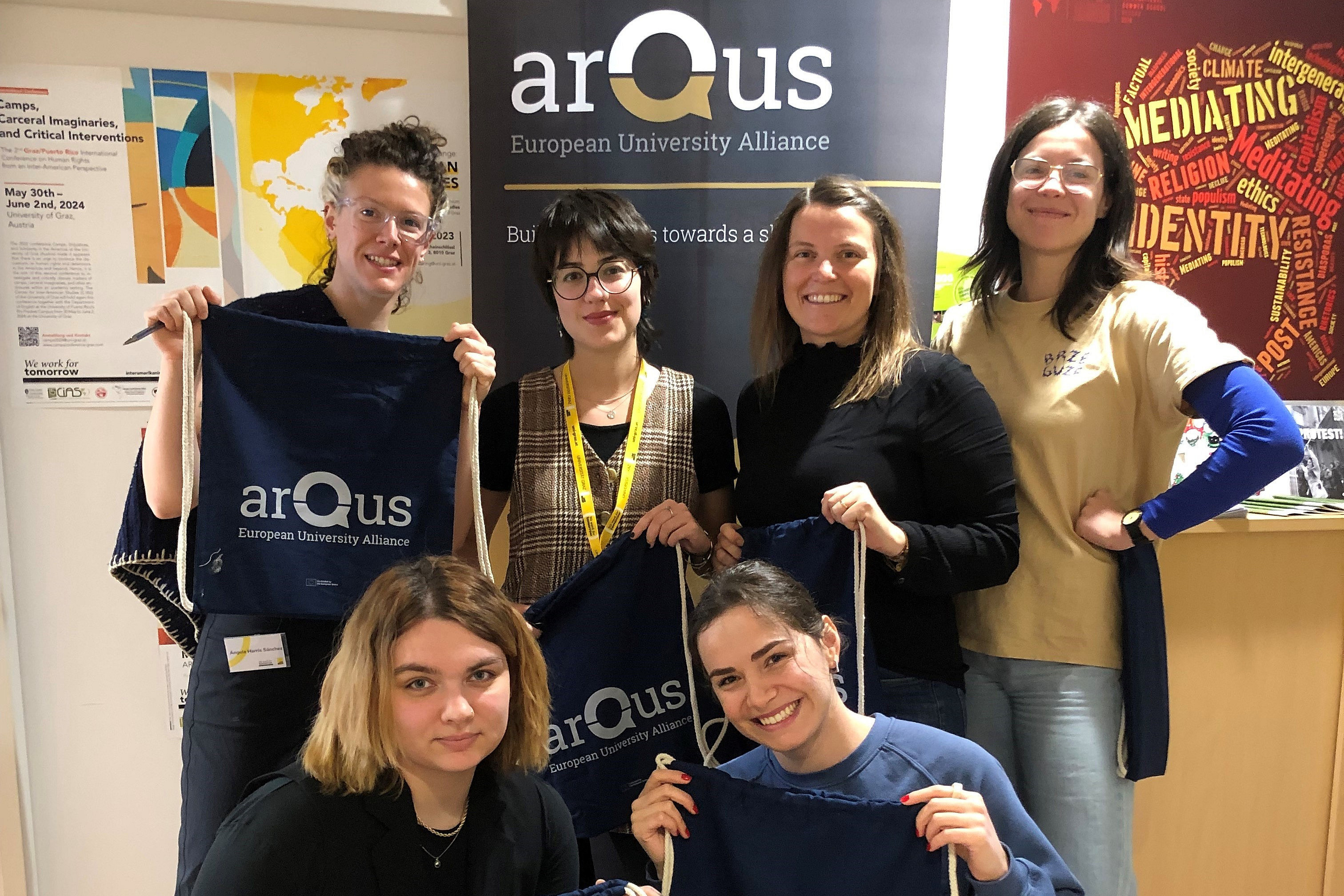 Presenters of the Arqus Student Co-Project/Workshop 