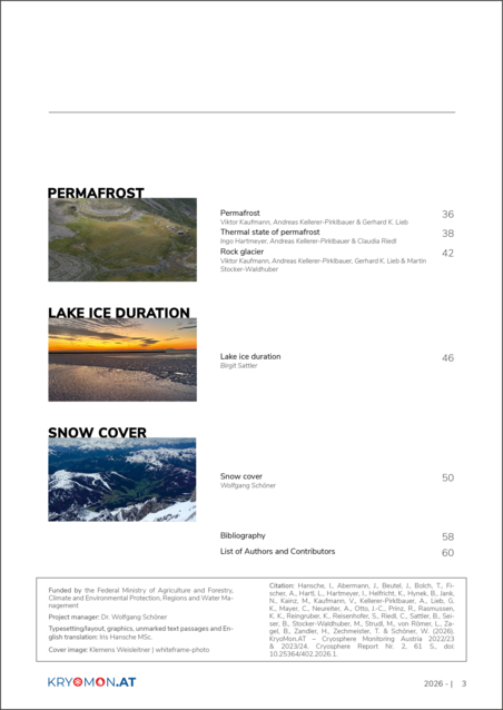 KryoMon.AT 2 Report Table of Contents 2 ©KryoMon.AT 