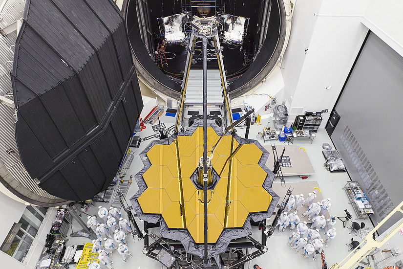 James Webb Telescope - Foto: NASA/Chris Gunn