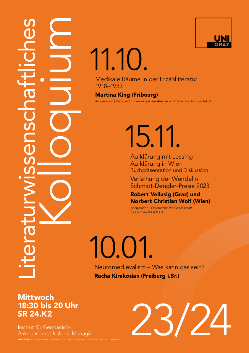 Literaturwissenschaftliches Kolloquium 