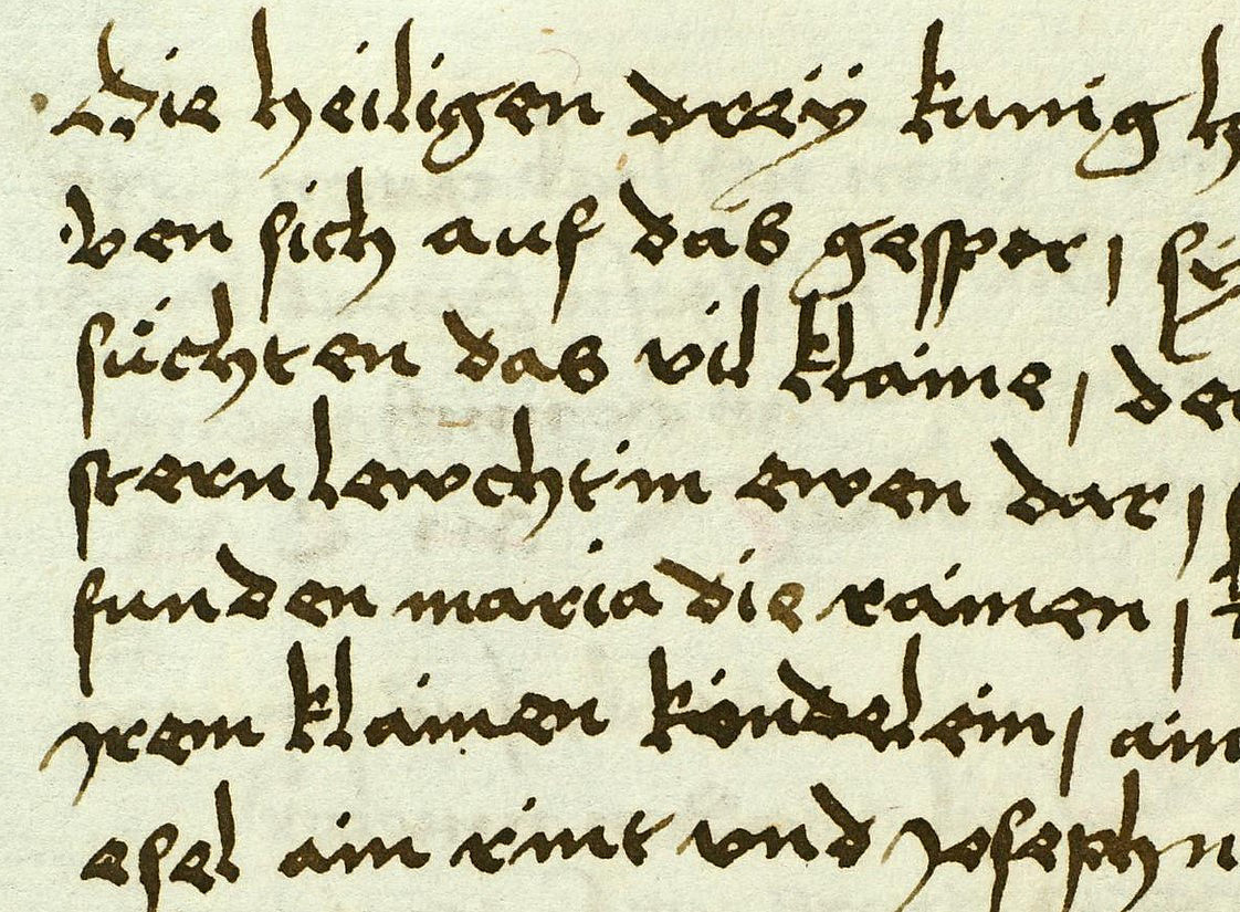 Weihnachtslied ©UniGraz/Sondersammlungen