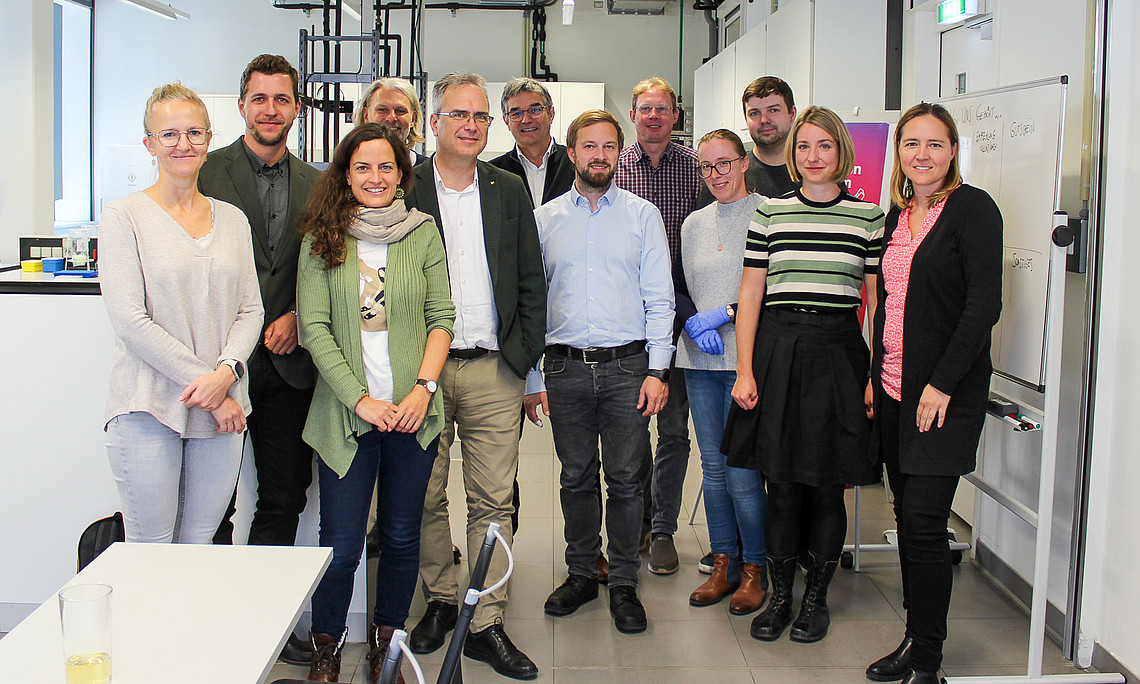 Gruppenfoto 15 Jahre Offenes Labor Graz