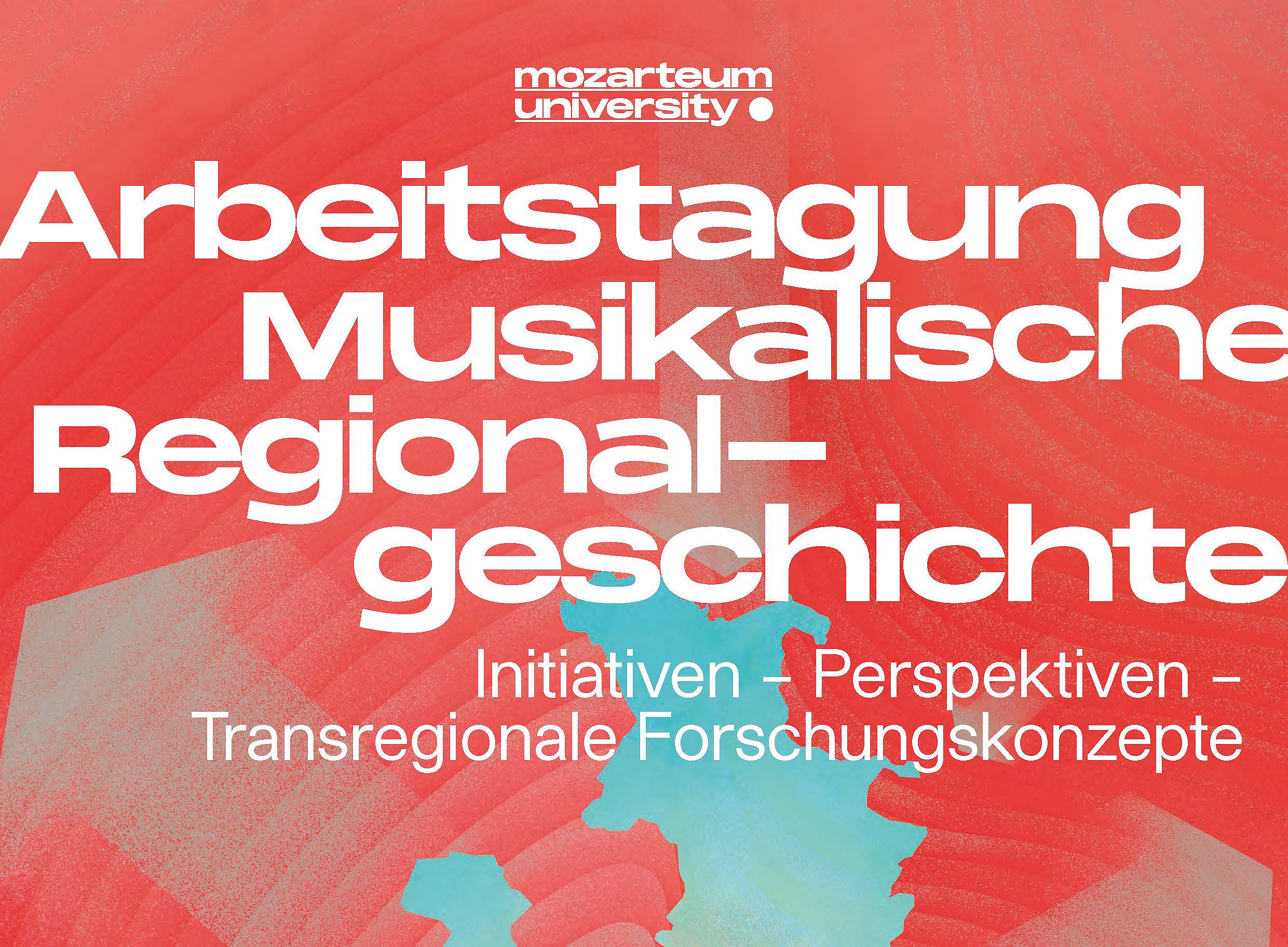 Plakat Arbeitstagung Regionale Musikgeschichte ©Universität Mozarteum Salzburg