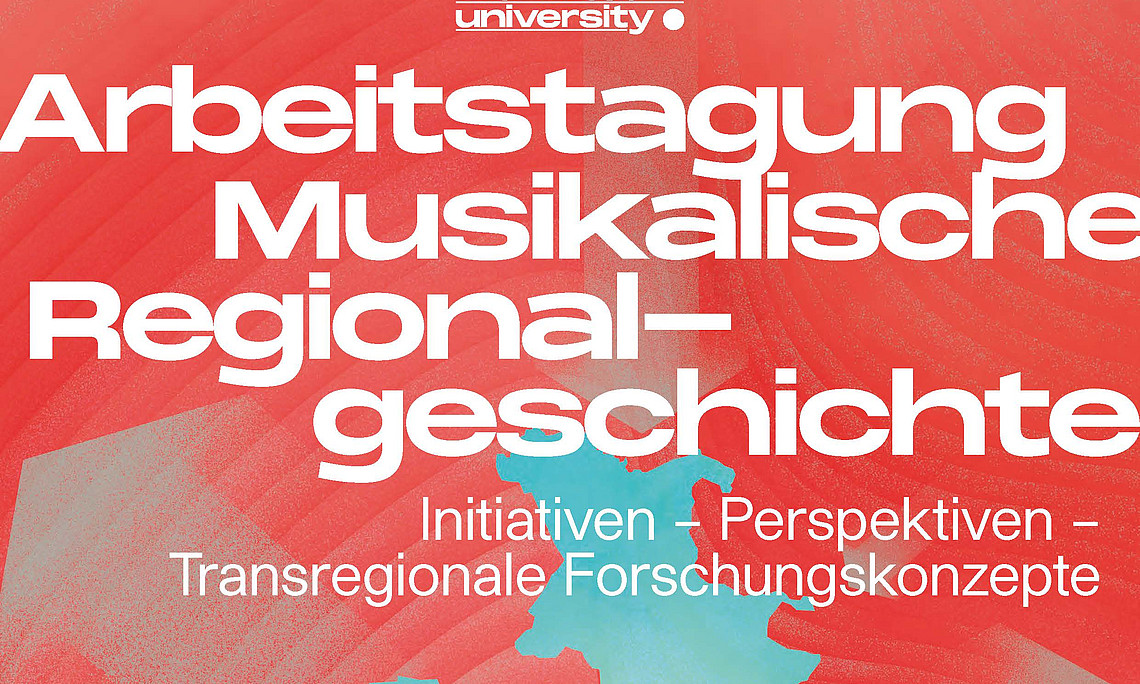 Plakat Arbeitstagung Regionale Musikgeschichte