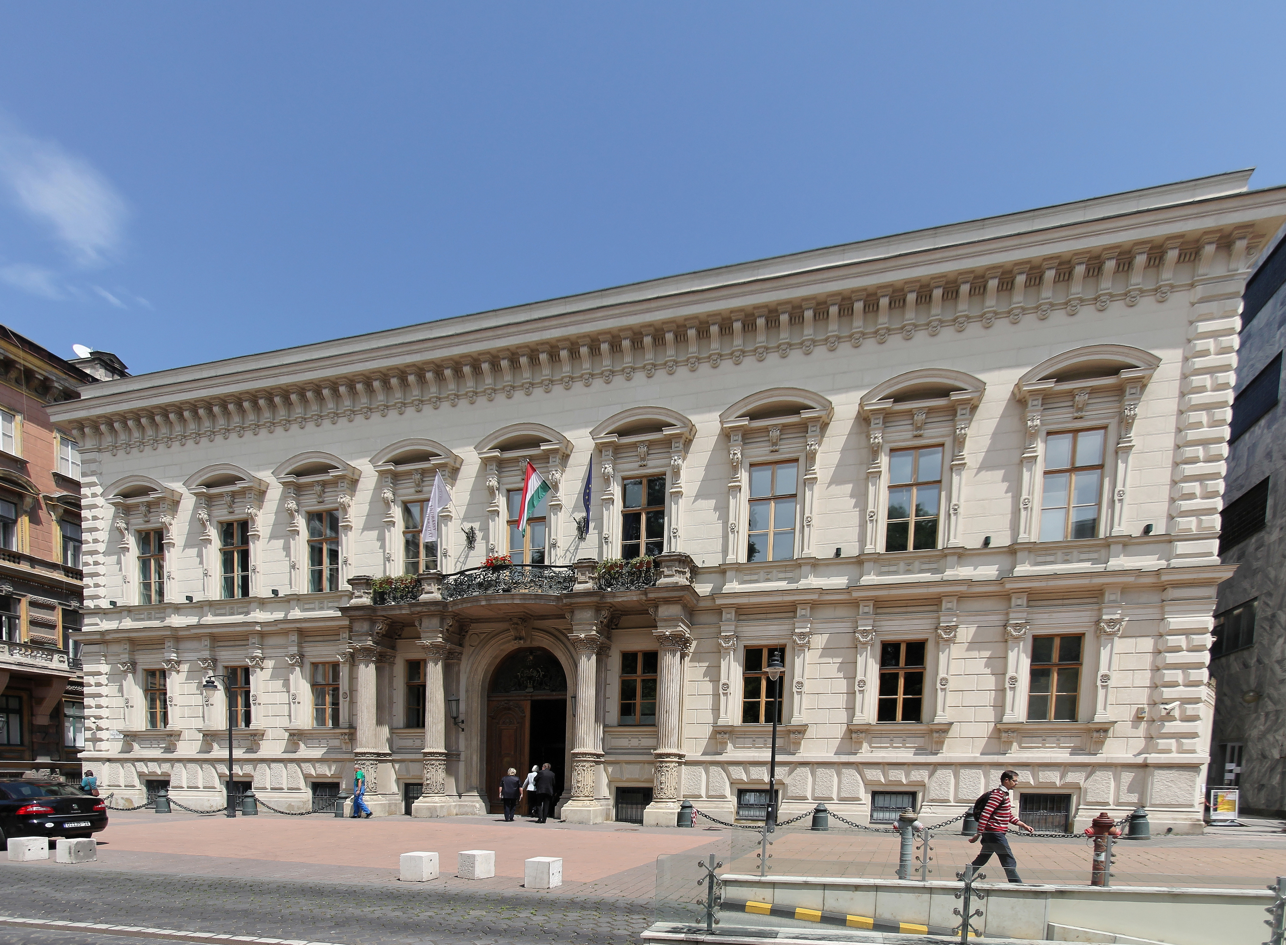 Andrassy Universität Budapest; Hauptgebäude ©Copyright CC-BY SA 3.0 (Wikipedia)