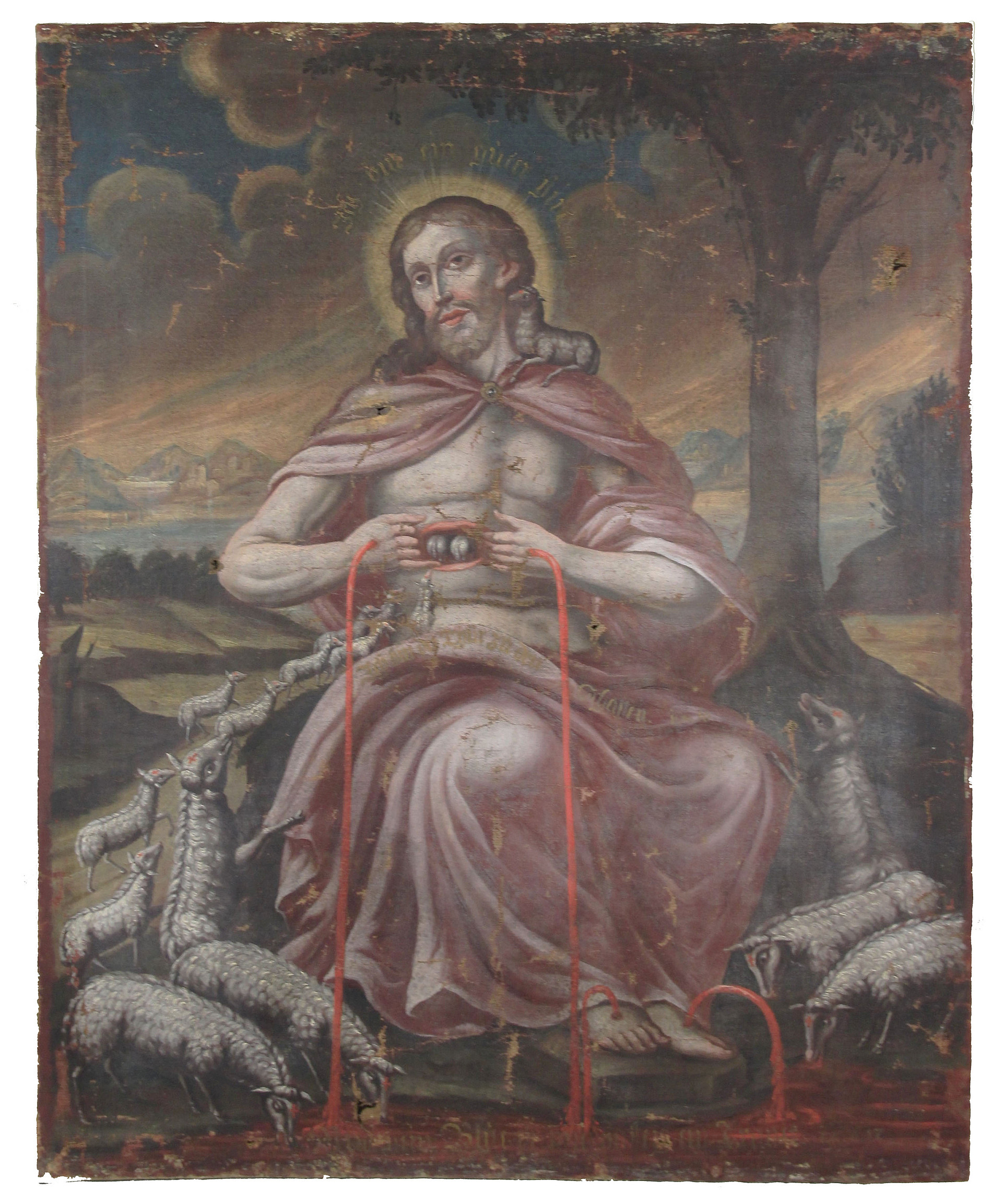 Christus als guter Hirte 