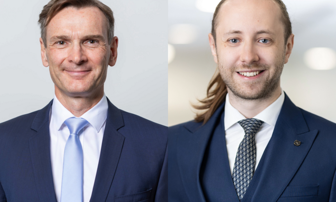 Ulfried Terlitza (links), Wolfgang Braza